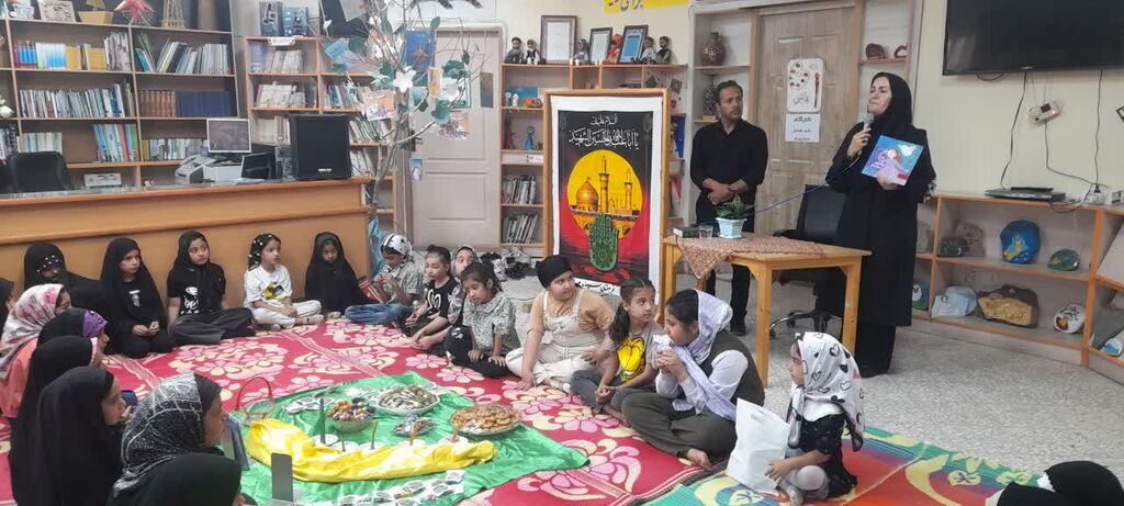 1324034 روایت عاشورا و ارج نهادن به مقام حضرت رقیه(س) در مرکز فرهنگی هنری میامی