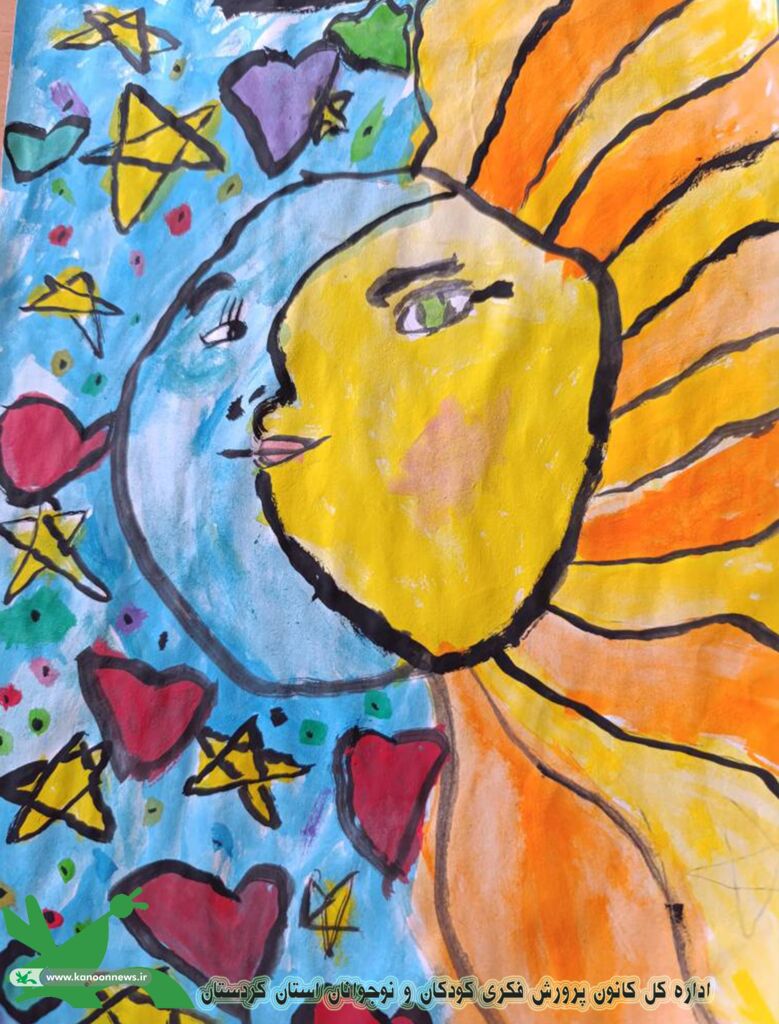 1324041 نقاشی کودکان بانهای با موضوع «زمین تشنه است»؛ ترویج فرهنگ صرفهجویی در مصرف آب