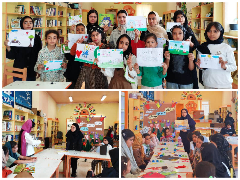 1324084 برنامه «من کتاب تازه و خوب میخوانم» در مرکز شماره ۳ کانون مشگینشهر اجرا میشود