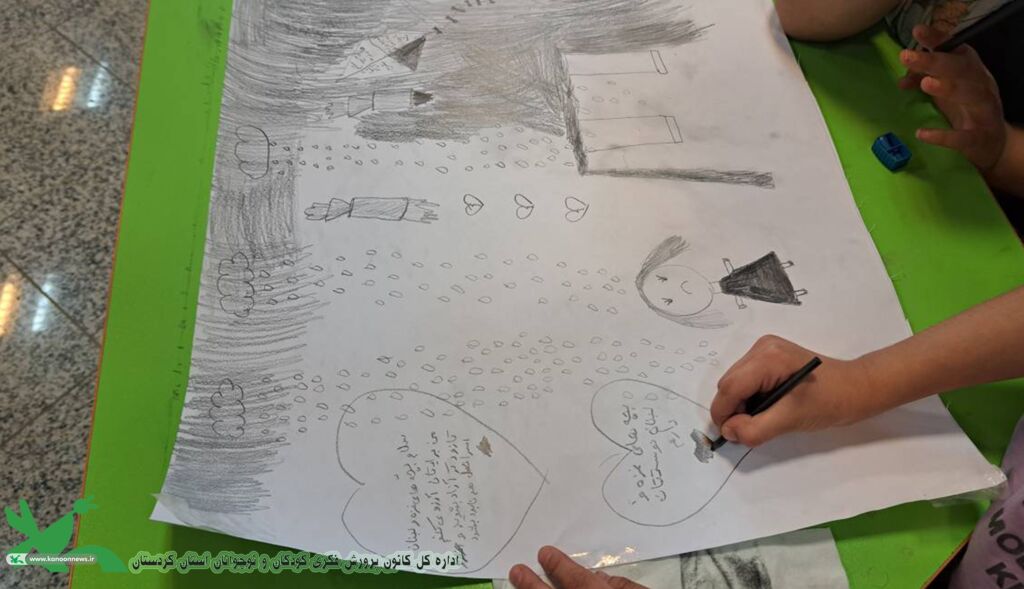 هم‌دلی با کودکان غزه در قاب هنر