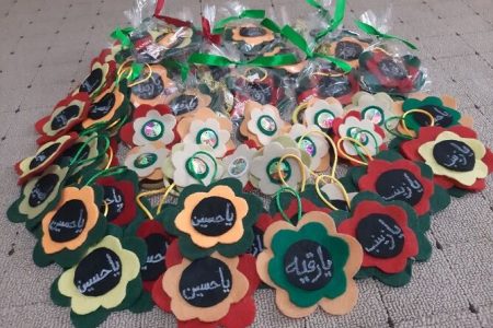 تجلی عشق و ارادت به امام حسین (ع) در دست سازه های اعضای کانون هرمزگان