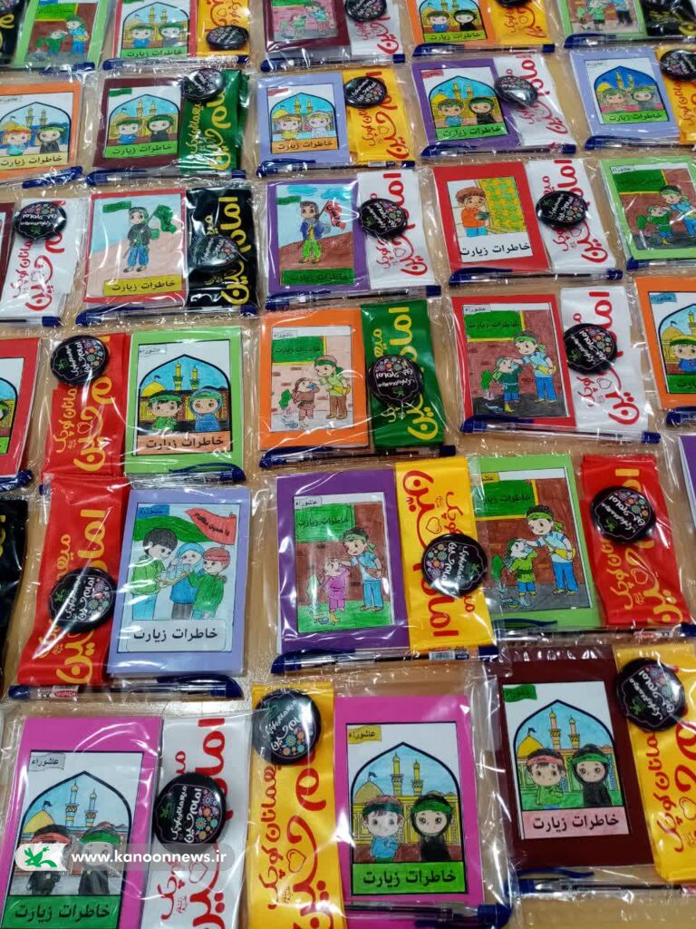 1324436 دوهزار دستسازه عاشورایی، هدیه کودکان و نوجوانان کانون خوزستان به زائران اربعین