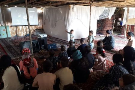 کانون کرمانشاه “تابستان‌ با سینما کانون” را به چادر عشایر برد