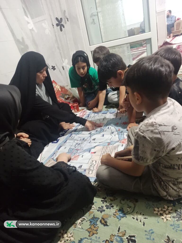 1324585 سفیر اربعین کانون گلستان، همراه کودکان در مسیر کربلا