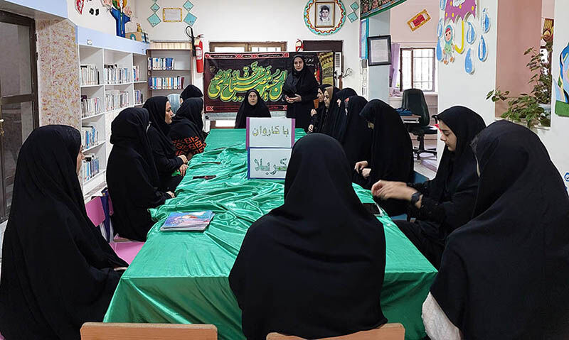 1324691 برگزاری ویژهبرنامه «با کاروان کربلا»؛ اعضای مراکز کانون اردبیل با حضرت رقیه (س) همصدا شدند