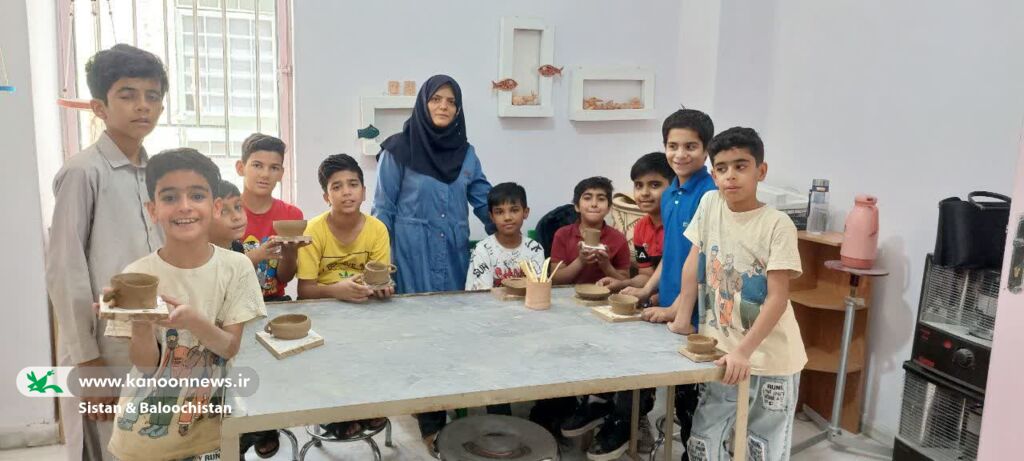 1325157 «مرکز تخصصی سفال» کانون سیستان و بلوچستان تجربهای بهیادماندنی برای اعضای کانون