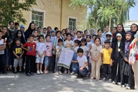 نهال آگاهی در دل کودکان زنجانی کاشته شد