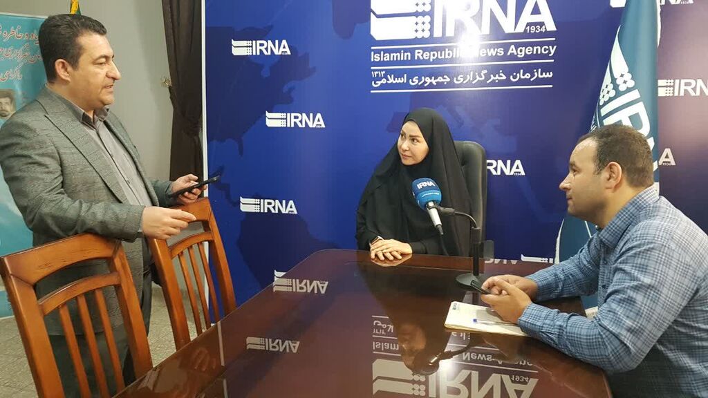 نشست خبری سرپرست کانون کرمانشاه در ایرنا