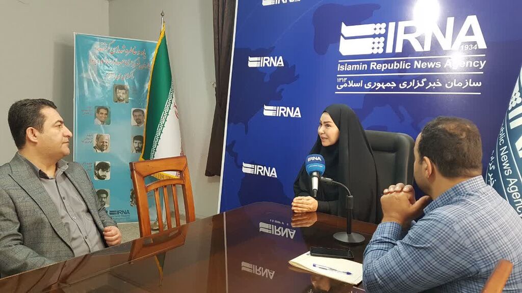 نشست خبری سرپرست کانون کرمانشاه در ایرنا