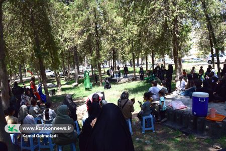 دومین اجرای کاروان مراکز سیار کانون پرورش فکری لرستان در خرم‌آباد