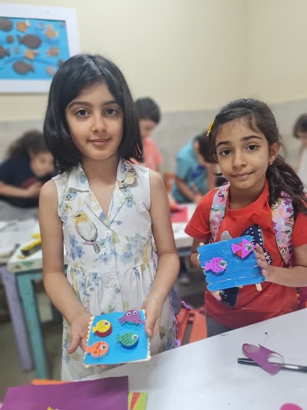  کارگاه «آبزیان دریایی» با هدف پرورش آگاهی زیست‌محیطی کودکان در خانه محیط زیست گلشهر برگزار شد