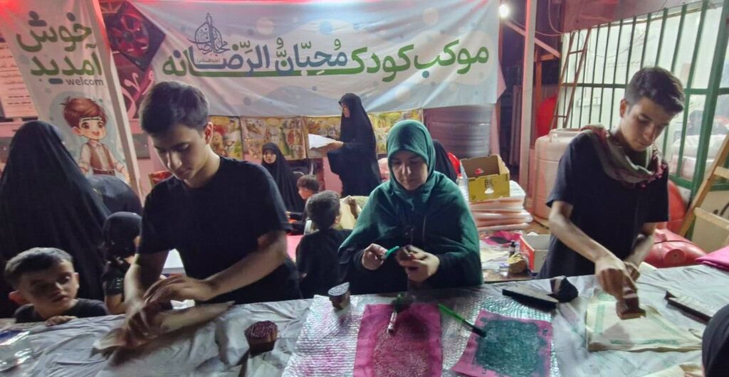 حضور پرشور کانون‌یاران تهران در مسیر نجف تا کربلا