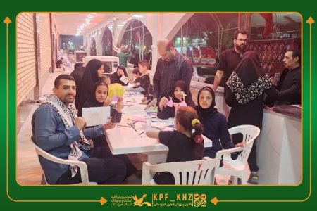 روز دوم فعالیت موکب کانون پرورش فکری خوزستان در مسیر اربعین