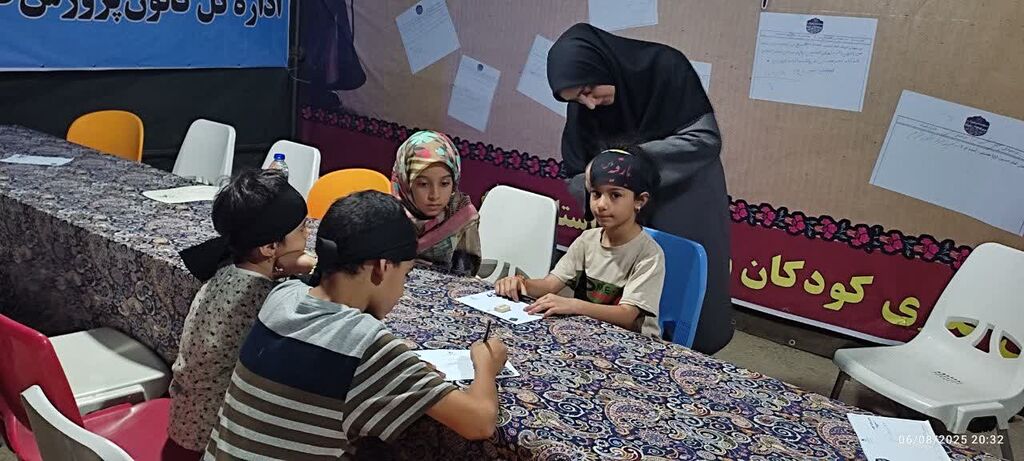 1326316 مهر و معنویت کانون ایلام برای زائران کوچک حسینی