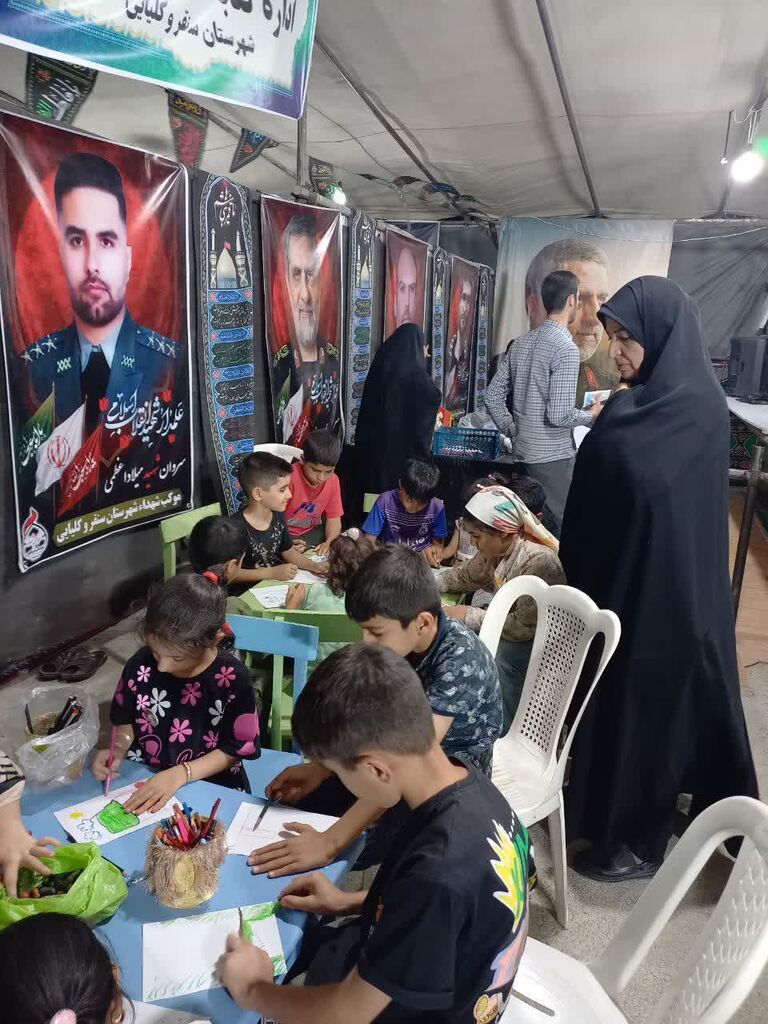 1326675 موکب فرهنگی "رقیه خاتون(س)" کانون سنقر میزبان زائران اربعین