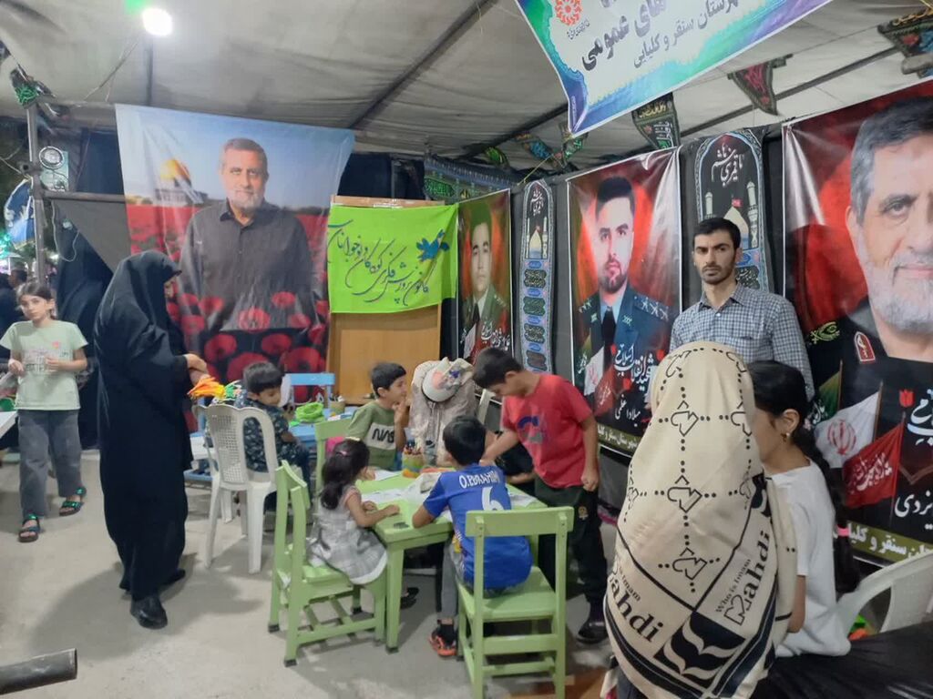 1326685 موکب فرهنگی "رقیه خاتون(س)" کانون سنقر میزبان زائران اربعین