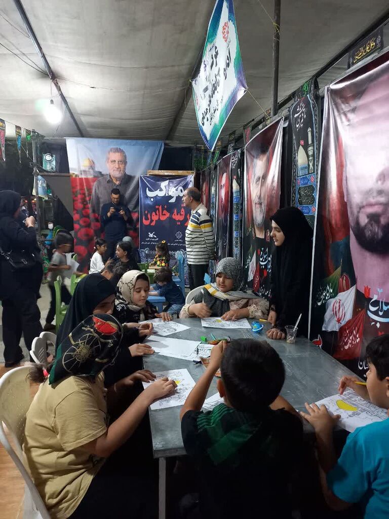 1326690 موکب فرهنگی "رقیه خاتون(س)" کانون سنقر میزبان زائران اربعین