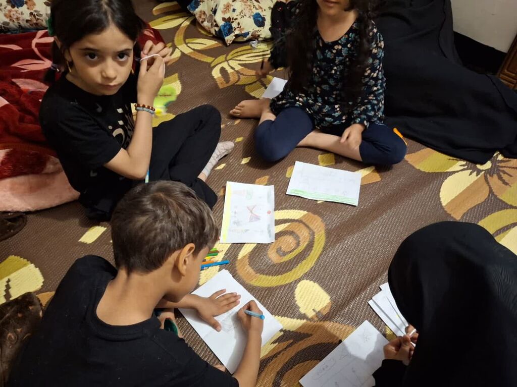 1326715 برپایی موکب سیار اربعین حسینی کانون پرروش فکری همدان