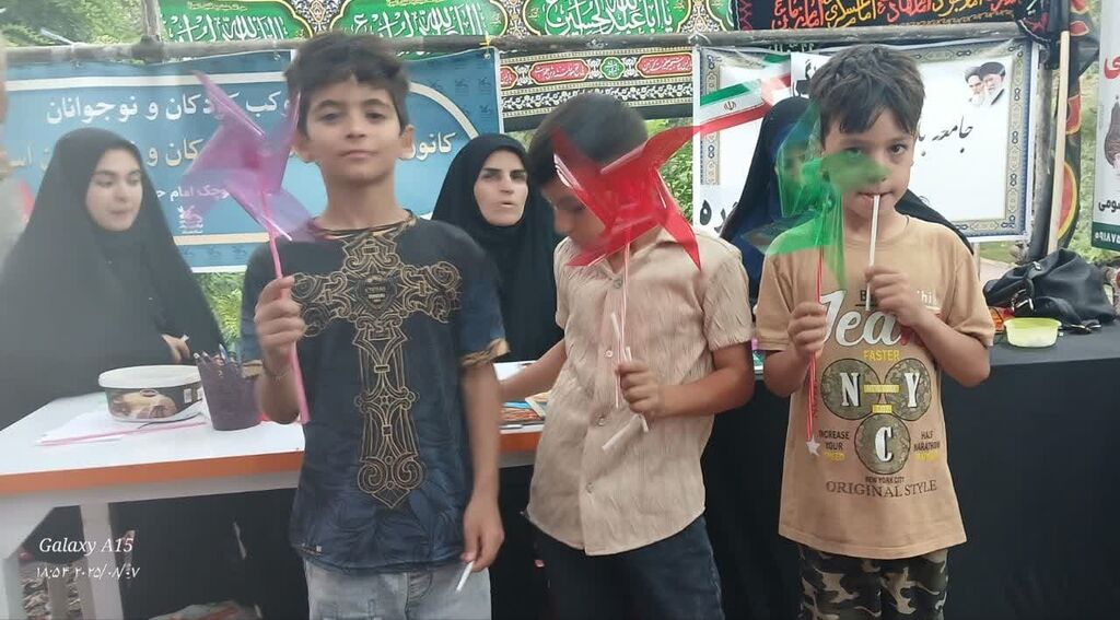 1326716 برپایی موکب سیار اربعین حسینی کانون پرروش فکری همدان