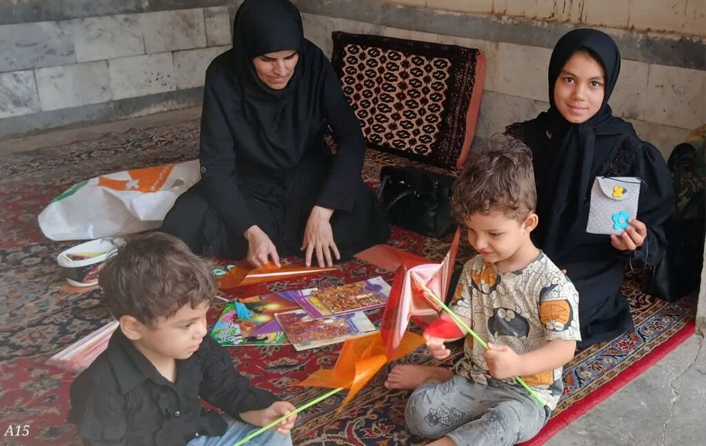 1326717 برپایی موکب سیار اربعین حسینی کانون پرروش فکری همدان