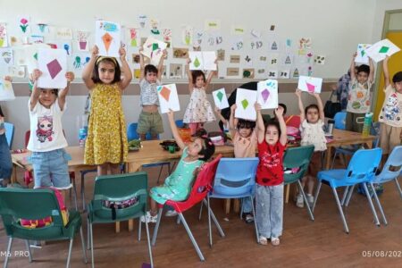 استقبال پرشور اعضای نوباوه ایوانکی از کارگاه‌های خلاقیت کانون