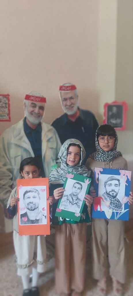 1326835 بزرگداشت شهدای مدافع حرم با حضور کودکان و نوجوانان گالیکشی