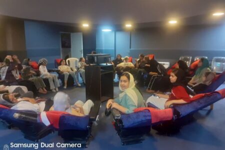 اردوی علمی فرهنگی اعضای کانون داودآباد در شهر فرمهین