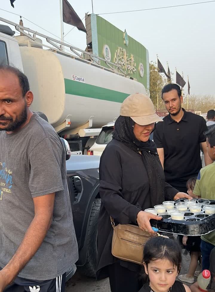 سفیر اربعینی کانون کرمانشاه در راه کربلا