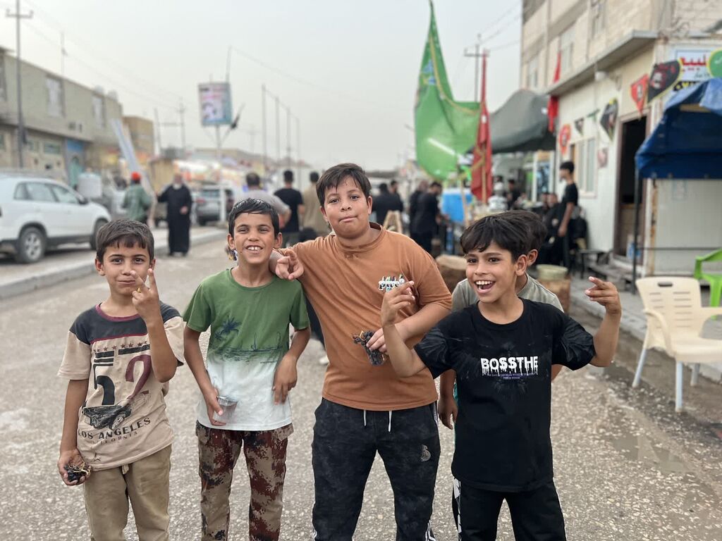 سفیر اربعینی کانون کرمانشاه در راه کربلا