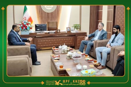 دیدار مدیرکل کانون پرورش فکری خوزستان با فرماندار ماهشهر
