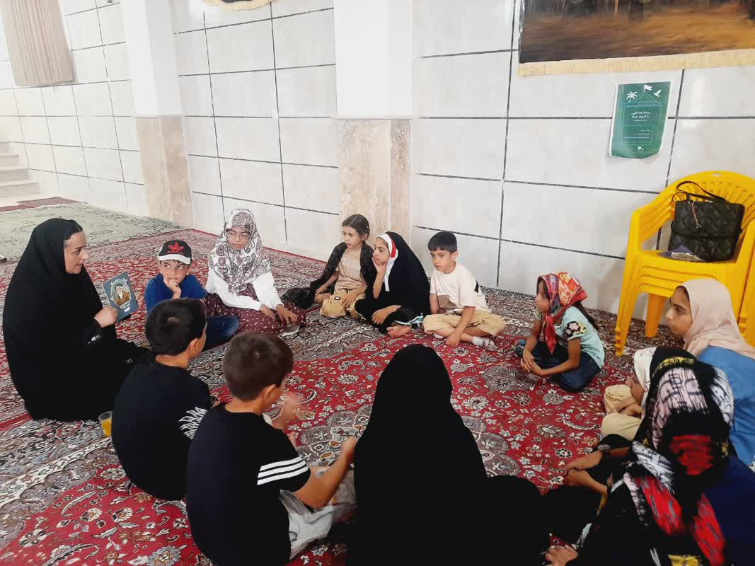 1327100 قصه گویی با کاروان کربلا در جاده های مقاومت