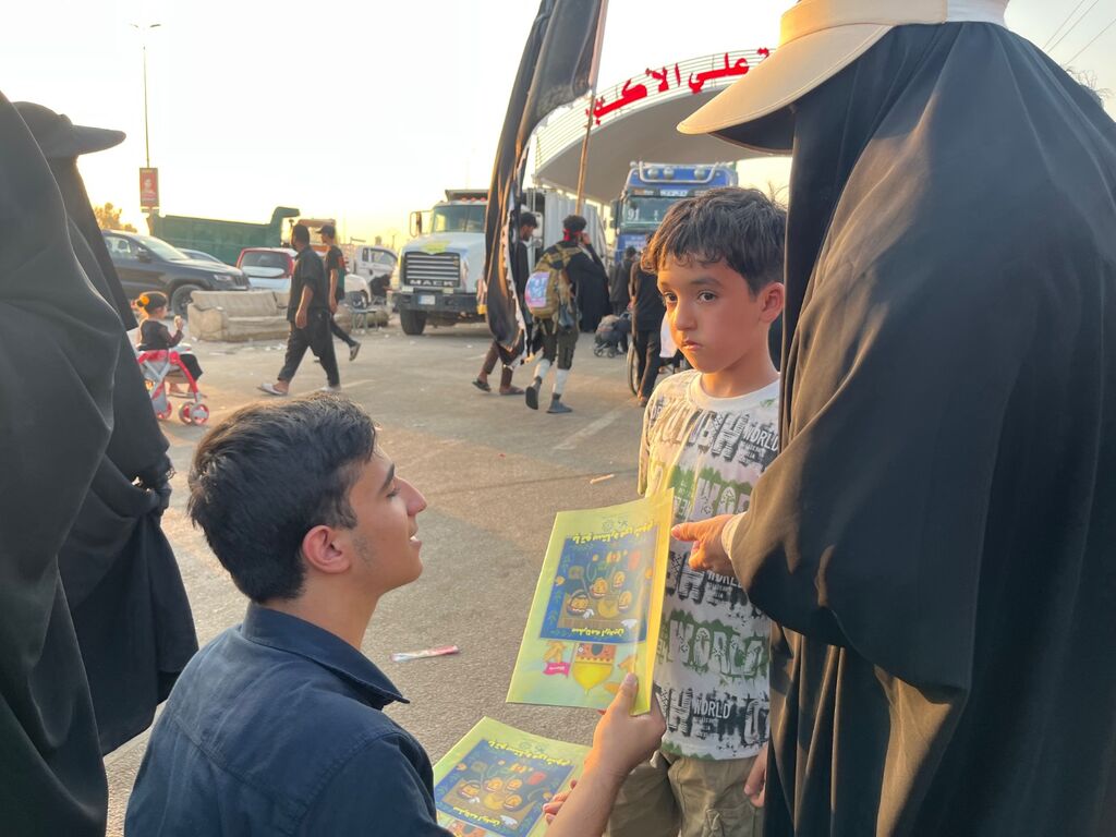 حضور سفیران کانون استان تهران در پیاده‌روی اربعین