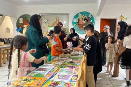 برپایی نمایشگاه کتاب در کانون پرورش فکری یاسوج