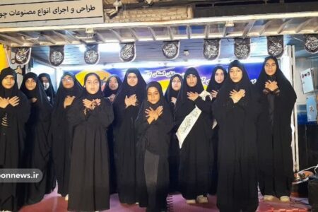 برپایی موکب بچه‌های اربعین در خیابان اربعین گرگان