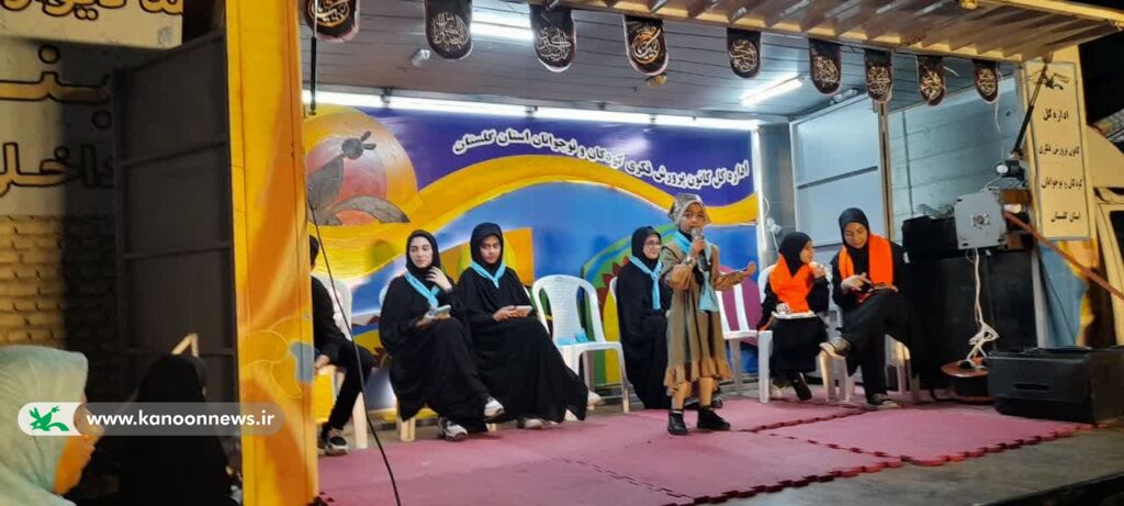 برپایی موکب بچه‌های اربعین در خیابان اربعین گرگان