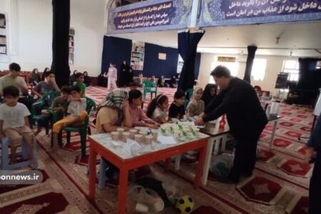 سومین برنامه کاروان سیار کانون لرستان در محله ماسورخرم‌آباد برگزار شد