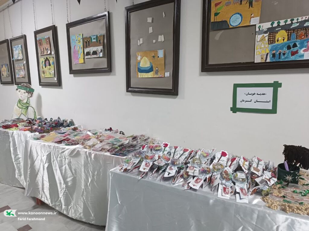 1327620 سه هزار و ۳۰۰ دستسازه هنری کودکان و نوجوانان از مسیر سیستان و بلوچستان به دست عاشقان اباعبدالله میرسد