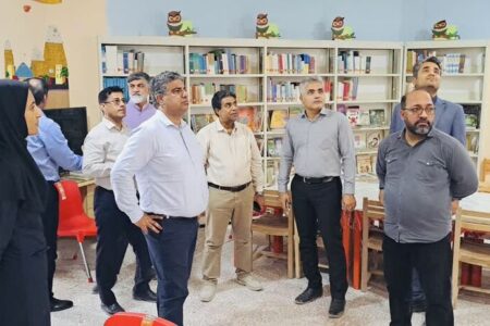 بازدید سرپرست معاونت هماهنگی امور عمرانی استانداری هرمزگان از کانون پرورش فکری کودکان و نوجوانان شهرستان سیریک