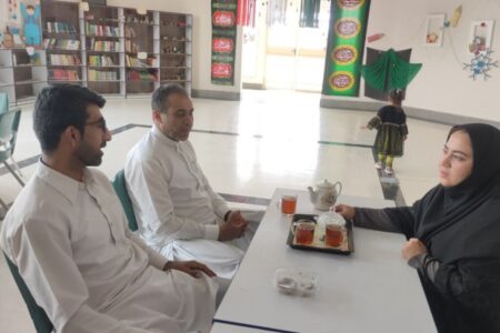 بازدید مسئولان از فعالیت‌های اوقات فراغت مرکز فرهنگی هنری سیب و سوران(سیستان و بلوچستان)