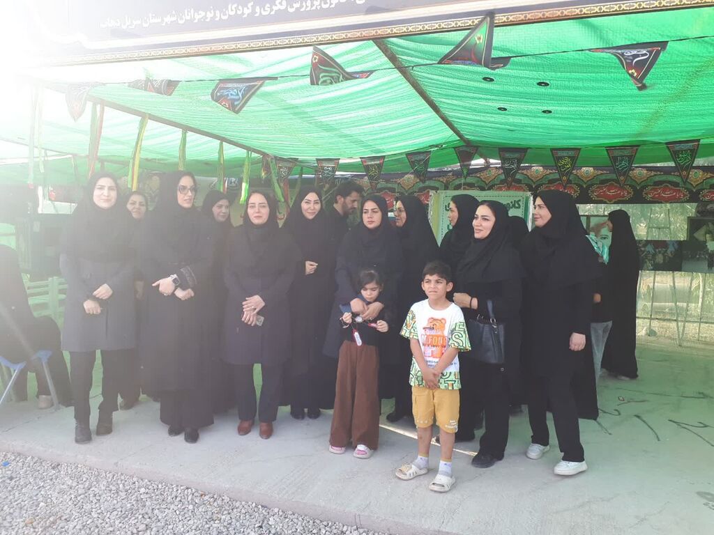 1328003 حضور سرپرست و مسئولان کانون کرمانشاه در موکبهای اربعینی استان