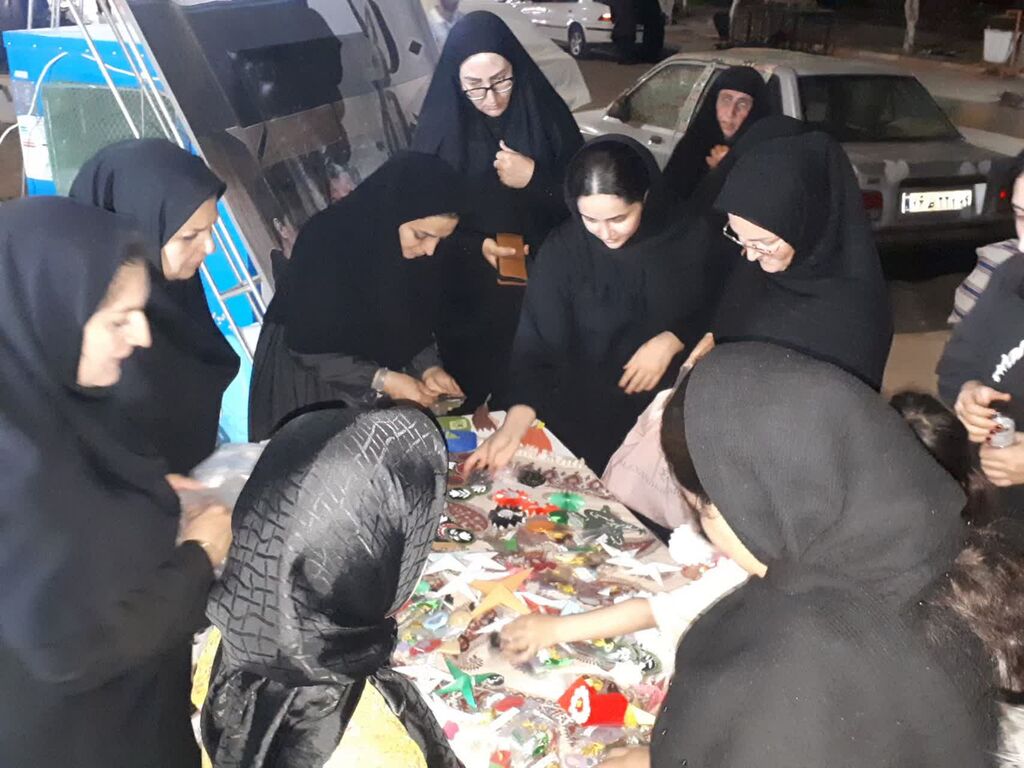 1328013 حضور سرپرست و مسئولان کانون کرمانشاه در موکبهای اربعینی استان