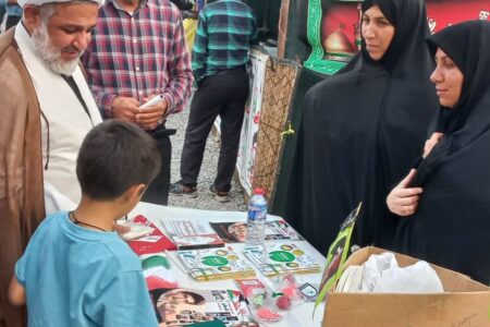 خدمات فرهنگی مربیان کانون آبدانان درموکب شهدا