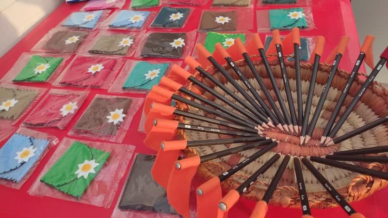 برپایی موکب کانون پرورش فکری کودکان و نوجوانان توسط اعضا نوجوان