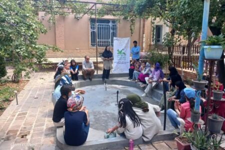 اردوی تابستانه اعضای دختر مرکز فرهنگی کاشمر