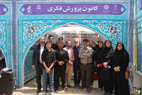 1329137 برپایی موکب فرهنگی کانون استان مرکزی در مسیر پیادهروی دلدادگان اربعین حسینی