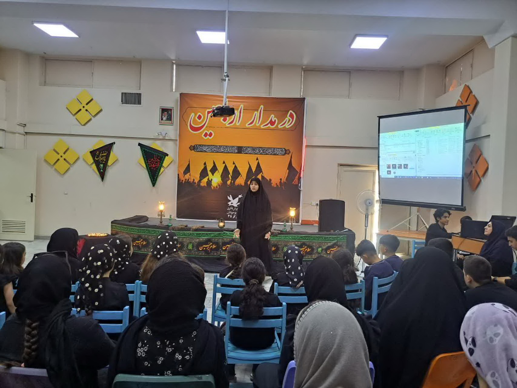 برنامه‌های پرشور کانون‌های تهران در گرامیداشت اربعین حسینی