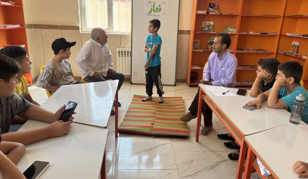 برنامه‌هایی با حضور مسئول ستاد اقامه نماز در مرکز شماره ۳ اسلام‌آباد غرب