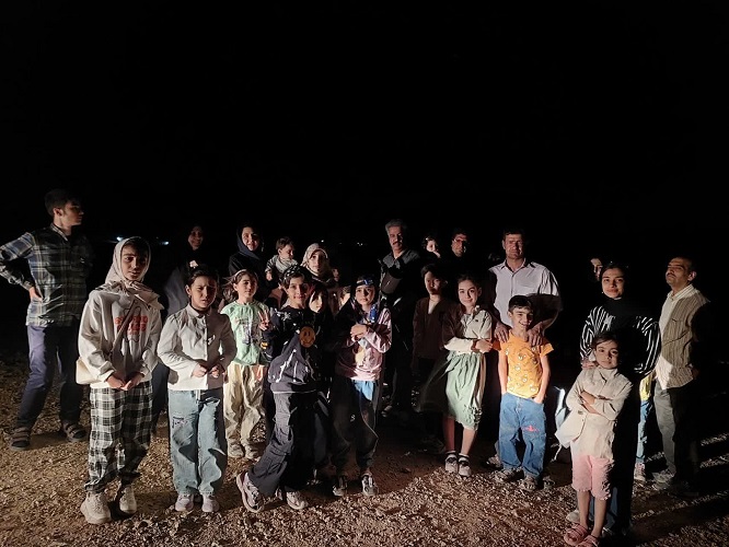 اردوی علمی و نجومی رصد «شهاب باران بَرساوُشی» در مراکز باغبادران و دهاقان برگزار شد