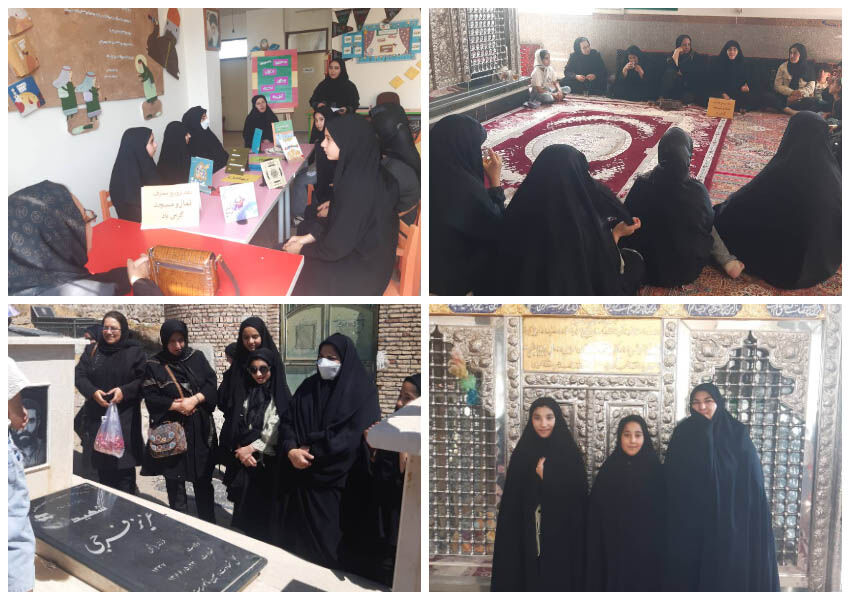 1330067 امامزاده سیدعمادالدین(ع) میزبان محفل معنوی مادران و دختران عضو کانون رضی شد