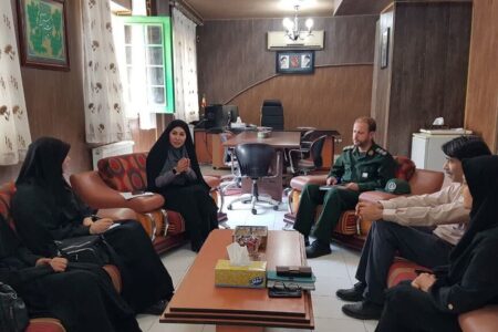 نشست سرپرست کانون کرمانشاه با مسئولان بنیاد حفظ آثار و نشر ارزش‌های دفاع مقدس